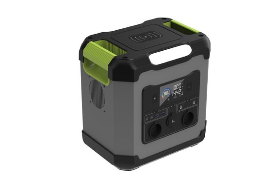 2000W carregamento rápido MPPT LiFePO4 Bateria Inverter All-in-One Off Grid Sistema solar com tomada de saída AC britânica