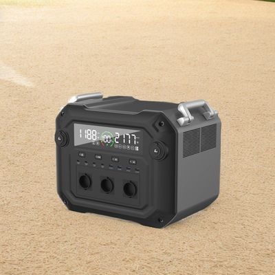 Estação de energia portátil 110V/230V-50Hz/60Hz Gerador solar 2500W 2340wh para domicílio