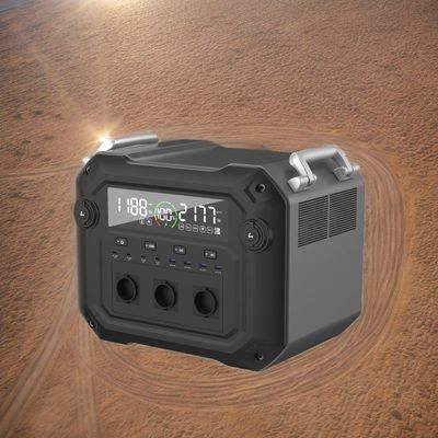 Un38.3/MSDS Gerador Solar Testado 2500W 2000W 3000W Estação de Energia Portátil para Móvel