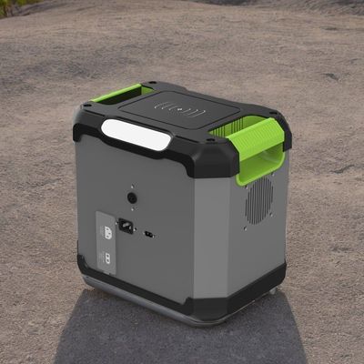Estação de energia solar de emergência portátil de 1500W com tensão de saída AC 110/230V-50Hz/60Hz