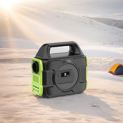 Mini gerador solar leve e reciclável de 300W a 500W para situações de emergência ao ar livre