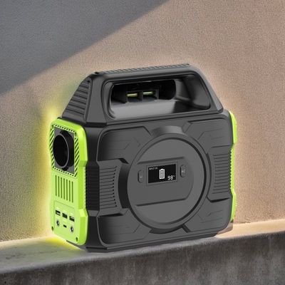 288wh Bateria de lítio Gerador solar reciclável e carregador sem fio móvel para excursão