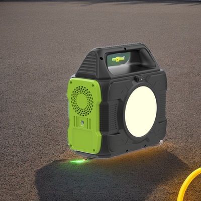 Estação de energia elétrica portátil de 300 W Bateria de íons de lítio Balcão solar Armazenamento de energia