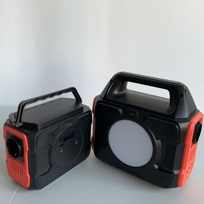 Gerador de bateria de lítio leve de 200 W com saída QC3.0 e entrada/saída tipo C