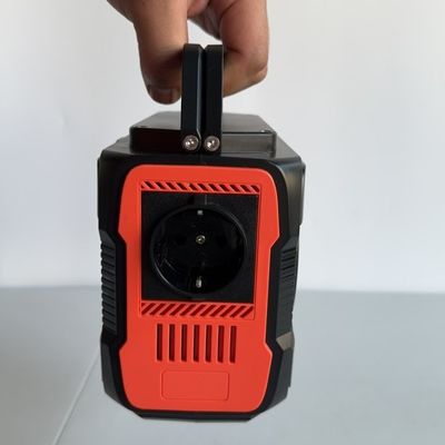 Gerador de bateria de lítio leve de 200 W com saída QC3.0 e entrada/saída tipo C