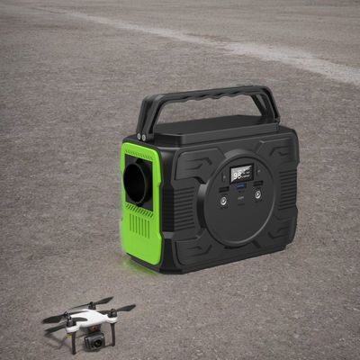 DC1 2 Saída 12V-16.8V/6A 200W Estação de Energia Móvel Portátil para Escritório e Camping