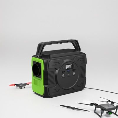DC1 2 Saída 12V-16.8V/6A 200W Estação de Energia Móvel Portátil para Escritório e Camping