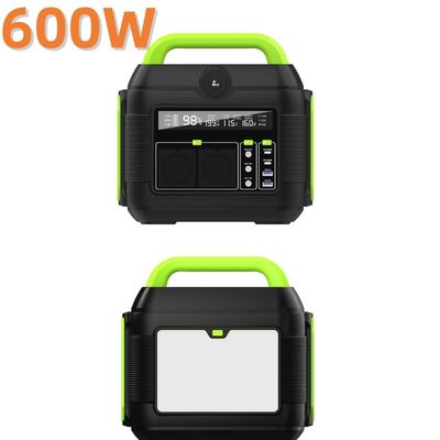 Geradores solares MPPT com ecrã de cristal líquido 200W/300W/600W Bateria de lítio