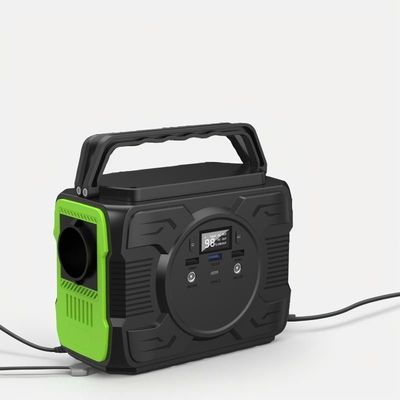 Estação de energia de armazenamento de energia ao ar livre de 200 W com projeto de farol de 100 W e saída DC1 2