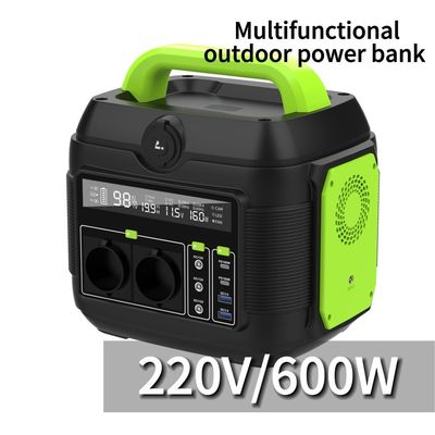 Gerador portátil de armazenamento de energia para acampamento ao ar livre de 220V 600W para todas as marcas compatíveis