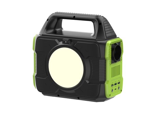 Carregador solar portátil de 300W 600W com bateria de iões de lítio e saída USB sem fio