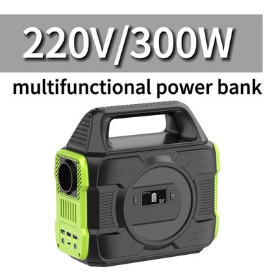 Estação de energia portátil reciclável 110V 220V 300W Gerador solar