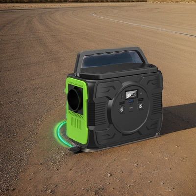 Gerador de energia renovável portátil 200W/173wh Armazenamento de energia solar Fonte de alimentação móvel