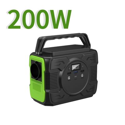 Carregador portátil de painéis solares de 200W para exterior com luz LED SOS e design à prova d'água