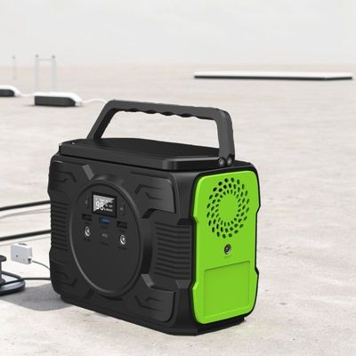 Estação de energia móvel com 5V/2.1A USB1/USB2 Exportação e 12V-16.8V/6A DC1 2 saída