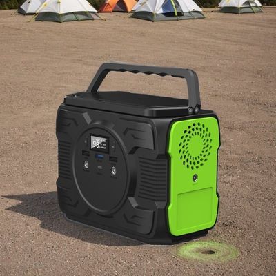 Estação de energia móvel com 5V/2.1A USB1/USB2 Exportação e 12V-16.8V/6A DC1 2 saída