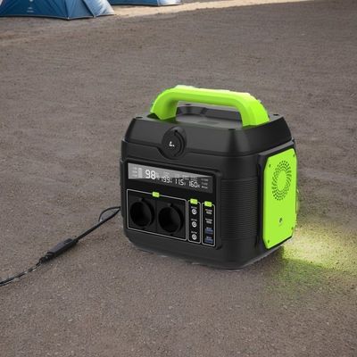 Estação de energia de armazenamento de energia móvel para carregamento de drones RV
