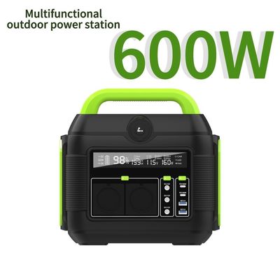 Cores personalizáveis 600W Armazenamento de energia portátil para solução de reserva de energia de emergência