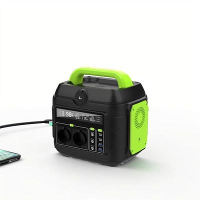 Estação de energia móvel multifuncional portátil de 600W para exterior com bateria de lítio S6