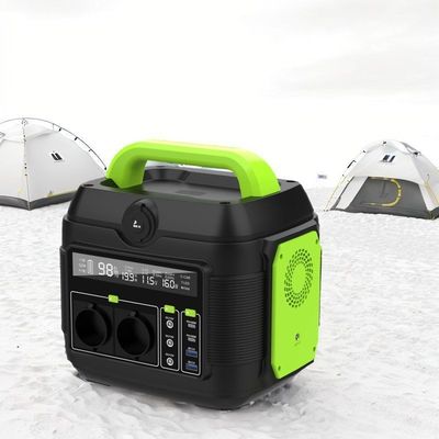 Solução de energia para acampamento ao ar livre Estação de energia de 600W com bateria de lítio e saída S6