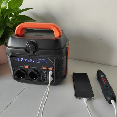 S6 600W Mobile Power Estação de energia solar com bateria de lítio e saída de onda sinusoidal