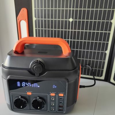 S6 600W Mobile Power Estação de energia solar com bateria de lítio e saída de onda sinusoidal