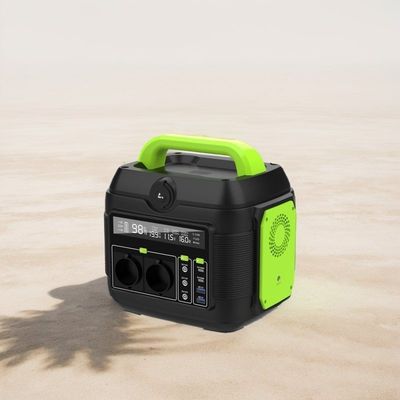 600W 110V/220V Bateria de lítio Estação de energia solar portátil para ambiente livre