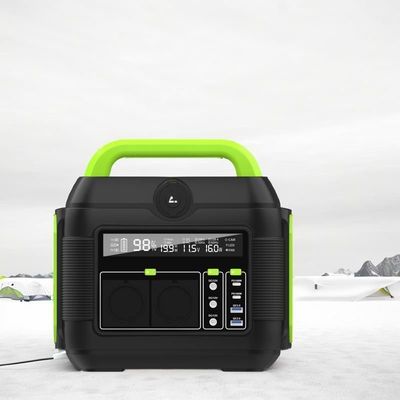 Estação de energia portátil Bateria de lítio Gerador solar 600W 300W para todos Compatível