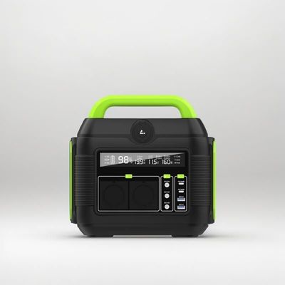 Estação de energia portátil Bateria de lítio Gerador solar 600W 300W para todos Compatível