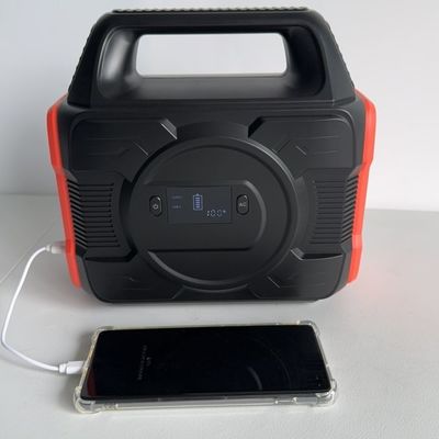 Gerador de armazenamento de energia solar de 300W Potência móvel portátil para balcão de emergência ao ar livre RV