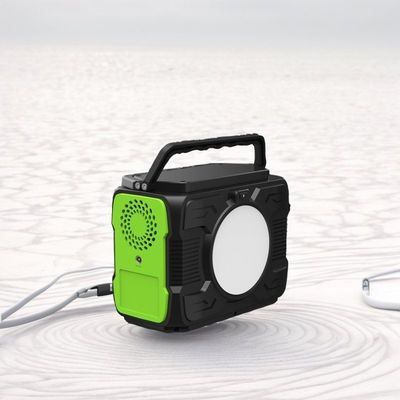 EU AC Socket 300W Bateria de lítio reciclável gerador solar para exterior