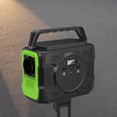 EU AC Socket 300W Bateria de lítio reciclável gerador solar para exterior