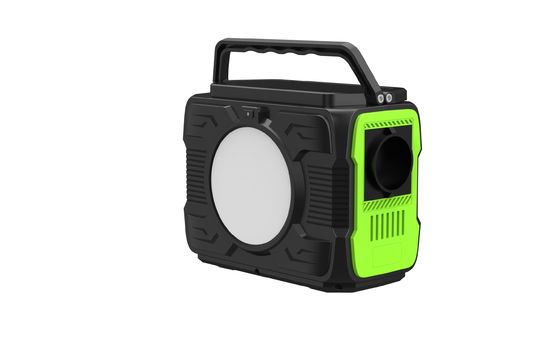 12V/3A Tipo C Entrada/Saída 200W Estação de energia solar de acampamento com bateria de lítio