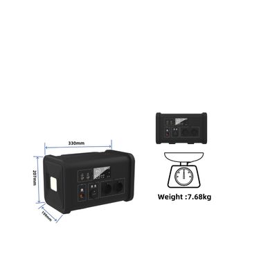 12V-13V/10A DC Output 700W/537.6wh Central de energia portátil para acampamento e energia solar