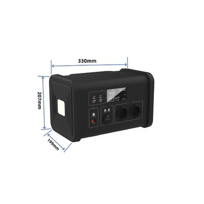 12V-13V/10A DC Output 700W/537.6wh Central de energia portátil para acampamento e energia solar