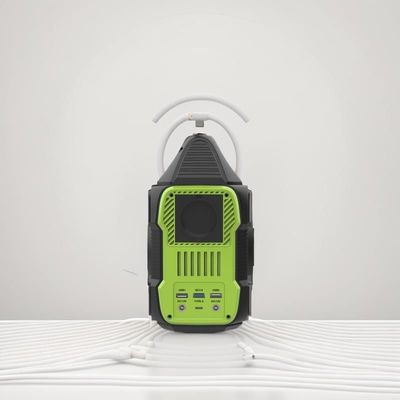Gerador de emergência de acampamento portátil de onda sinusal de 300W para entrada direta e máxima de 160W