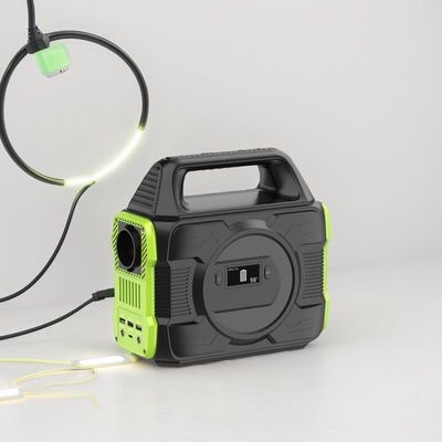 Gerador de emergência de acampamento portátil de onda sinusal de 300W para entrada direta e máxima de 160W