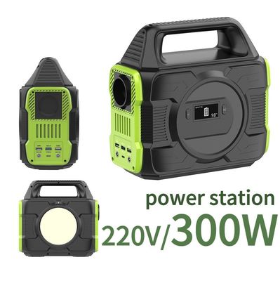 Estação de energia portátil S3 com gerador solar de 300W e bateria de lítio