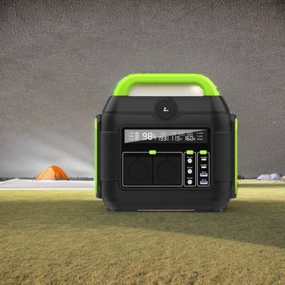 Gerador de células solares portáteis de 600W Estação de energia multifunção para aventuras ao ar livre