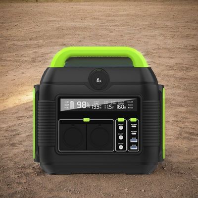 Gerador de células solares portáteis de 600W Estação de energia multifunção para aventuras ao ar livre