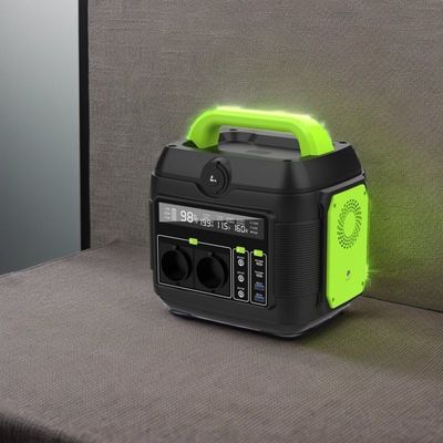 Gerador de células solares portáteis de 600W Estação de energia multifunção para aventuras ao ar livre