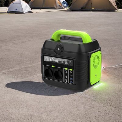 Gerador de células solares portáteis de 600W Estação de energia multifunção para aventuras ao ar livre