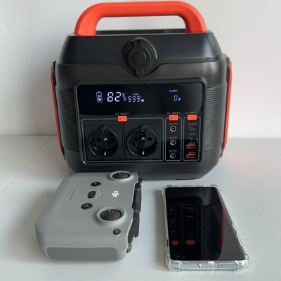 Gerador de bateria de lítio portátil 600W/576wh para estação de energia RV ao ar livre