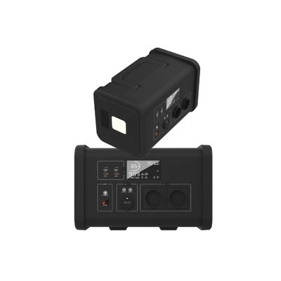 Gerador solar portátil de onda sinusoidal de 700 W para emergência ao ar livre e bateria de lítio