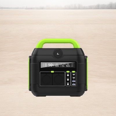 Revelar Display de Cristal Líquido 600W Fast Charging Power Mini Emergency Generator com EU AC Socket