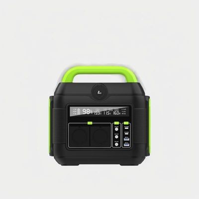 Revelar Display de Cristal Líquido 600W Fast Charging Power Mini Emergency Generator com EU AC Socket