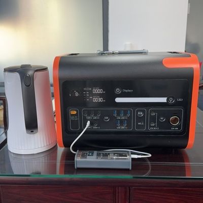 AC 100V-120V/AC 220V-240V 2200W gerador solar portátil para atividades ao ar livre em 2024