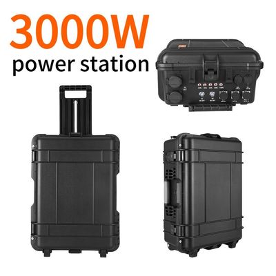 Estação de energia eólica solar portátil recarregável 2kw com saída de onda senoidal pura AC