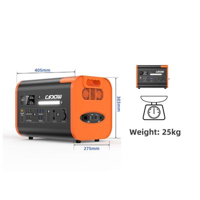 2000W/2200W/2400W gerador solar portátil Lifepo4 para estação de recarga de emergência