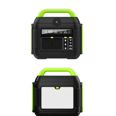 Gerador solar de 600 W com luz LED de cor personalizável e função de proteção contra curto-circuito